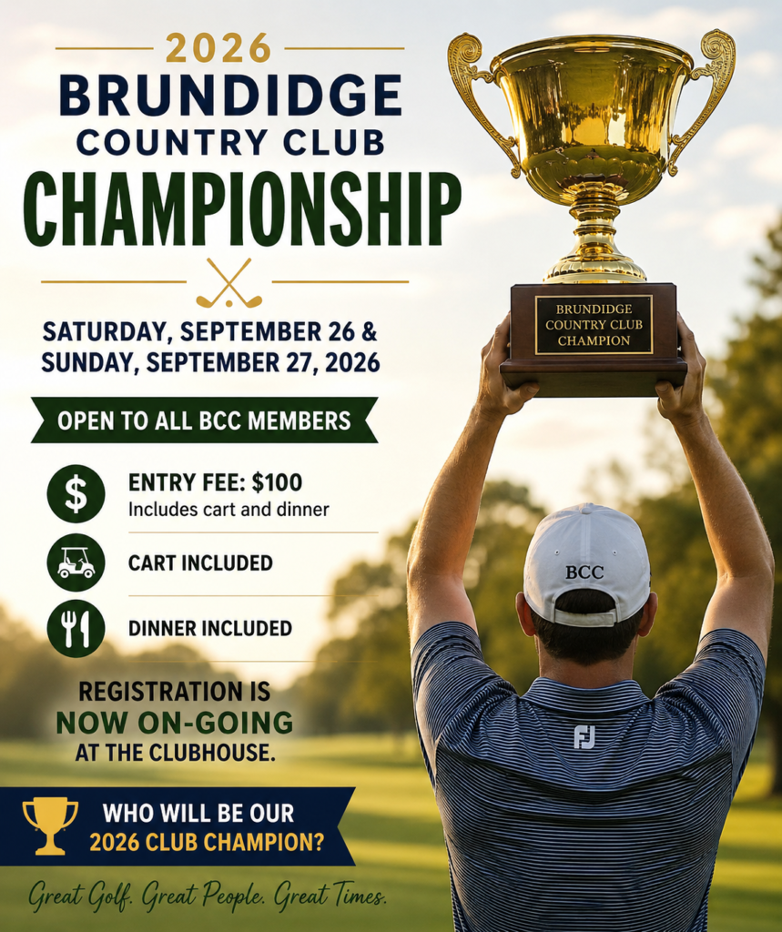 Brundidge Country Club Championship